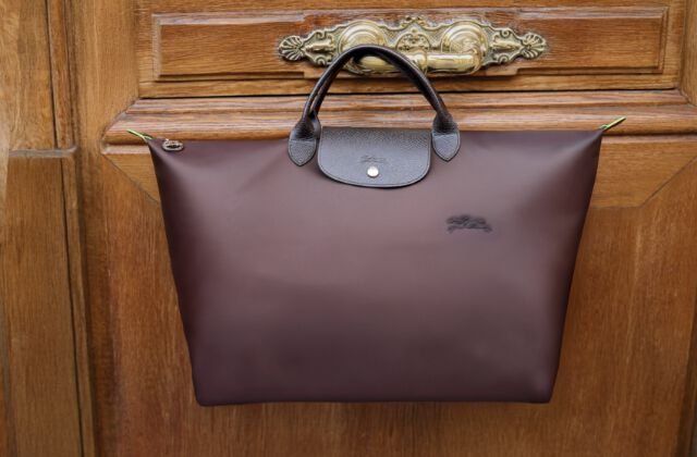 Le Foulonné XL Tote bag Nutmeg - Leather | Longchamp MY